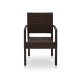 LEONARDO 0707 Brown Stackable Chair