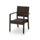 LEONARDO 0707 Brown Stackable Chair
