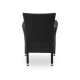 LORENZO 0101 Technorattan Stacking Chair in Black