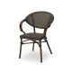 Camillo 7001 Technorattan Chair in Brown