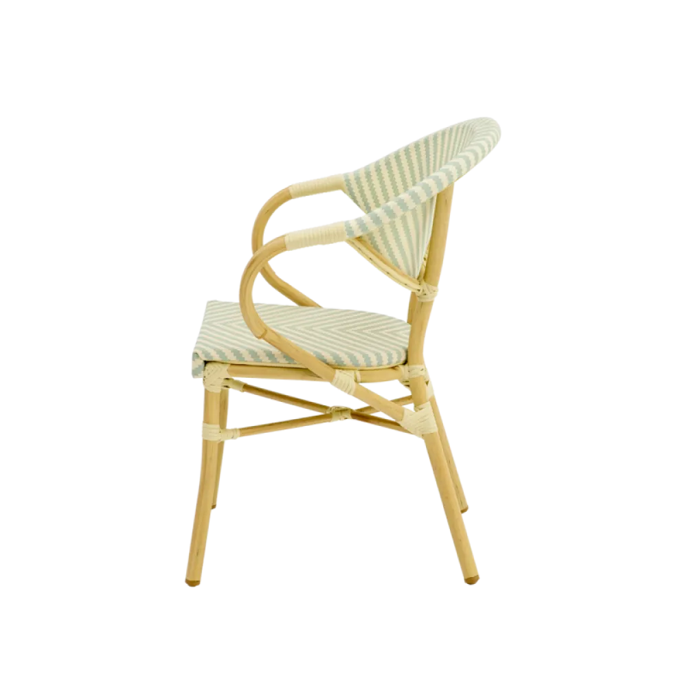 Camillo 0392 Technorattan Stacking Chair