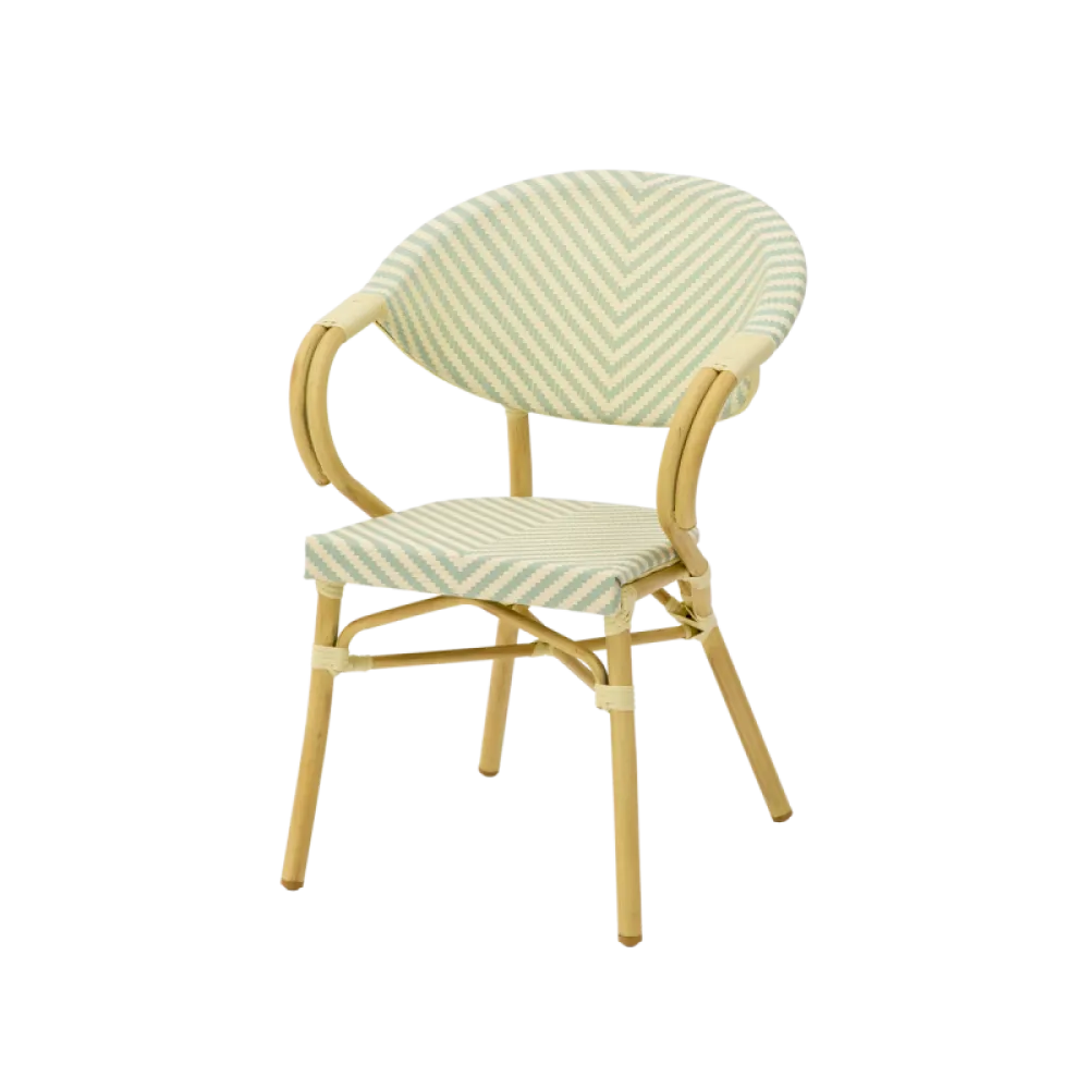 Camillo 0392 Technorattan Stacking Chair