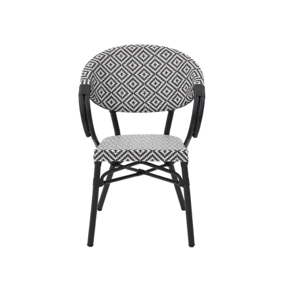 Camillo 0179 Technorattan Stacking Chair