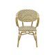Camillo 0903 Technorattan Chair in Cream