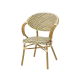Camillo 0903 Technorattan Chair in Cream