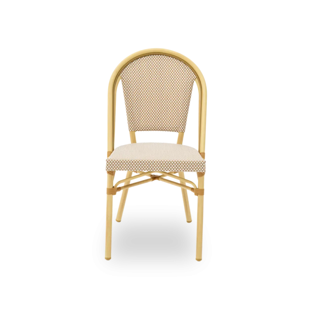 MATTEO 0377 Technorattan Chair in Beige