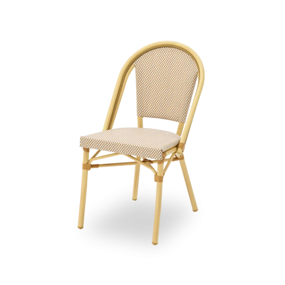 MATTEO 0377 Technorattan Chair in Beige
