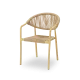 Cesare 1616 Technorattan Stacking Chair