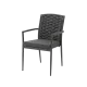 INTRECCIO 1616 Black Stacking Chair