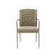 INTRECCIO 7116 Beige Stackable Chair in Technorattan