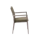 INTRECCIO 7116 Beige Stackable Chair in Technorattan