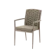 INTRECCIO 7116 Beige Stackable Chair in Technorattan