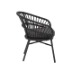 CORDA Technorattan Chair with Cushion