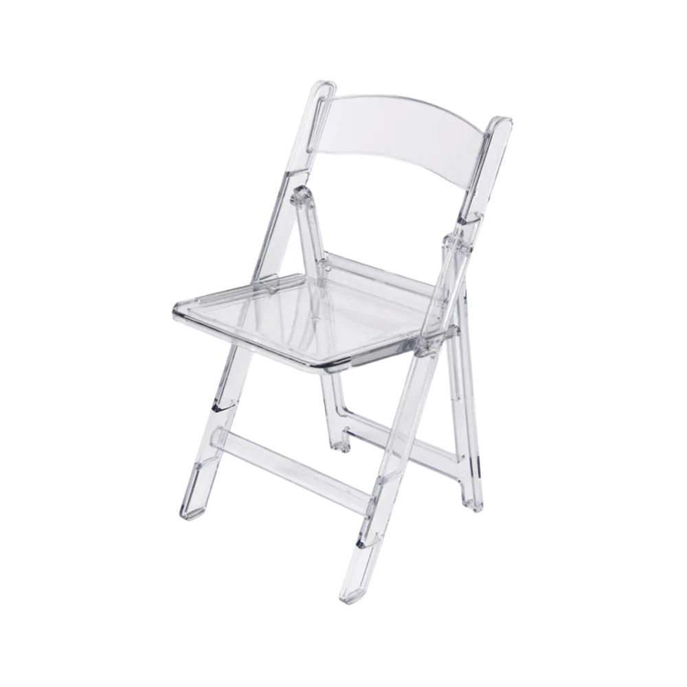 Folding Chair EVENT 000 in Transparent Polypropylene