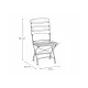 LARA Folding Stackable Wood & Steel Chair
