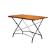 LARA 120x70 cm Folding Acacia Wood Table