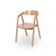 FUTURA 080 Oak Stacking Chair for Hospitality