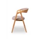 FUTURA ALL TAP Oak Stacking Chair