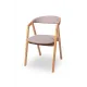 FUTURA ALL TAP Oak Stacking Chair