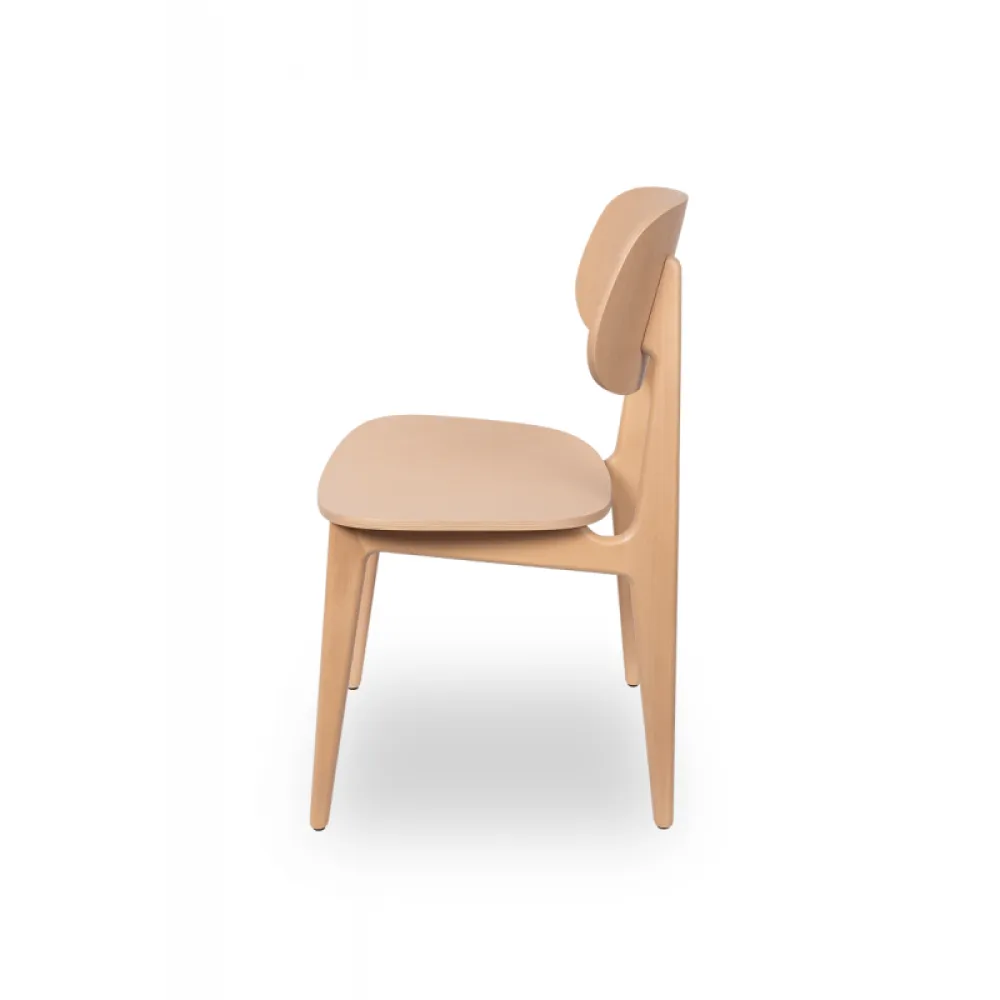 Chair NORM 095 in Beech Wood