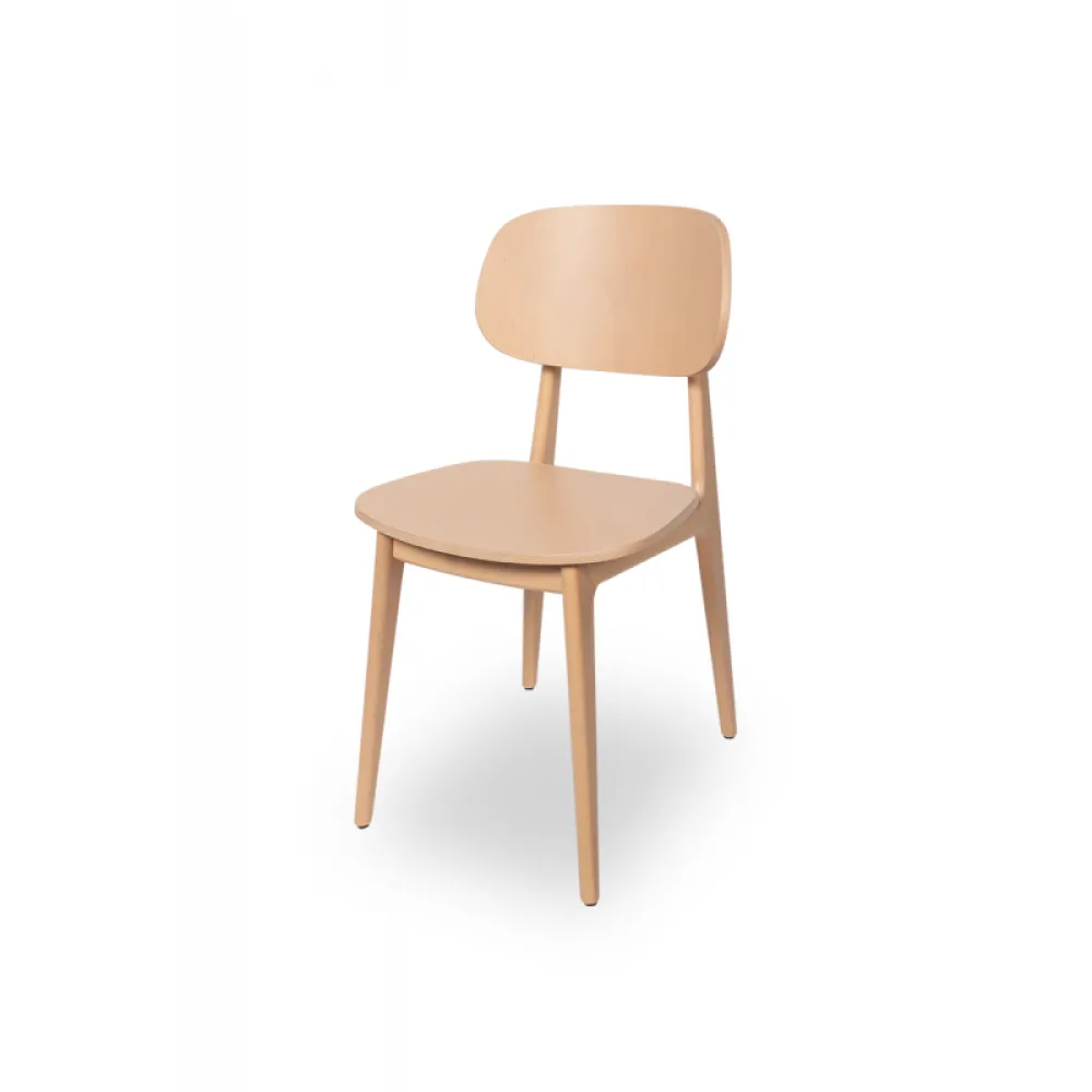 Chair NORM 095 in Beech Wood