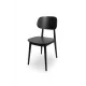 Chair NORM 015 in Black Beechwood