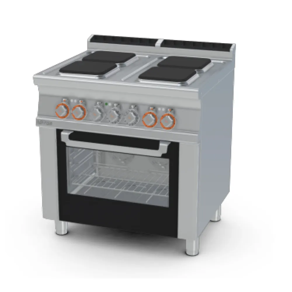 LOTUS Electric Range with Oven for GN1/1 Trays CFVQ4-78ET/V