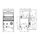 LOTUS Electric Deep Bratt Pan 50 L with Manual Tilt BR50-78ETX