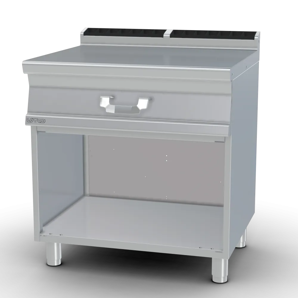 LOTUS PL-78 Worktop with Open Cabinet and GN Containers