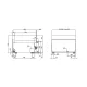 LOTUS Gas Fryer 8+8 Litre Twin-Basket Model F2/8T-66G
