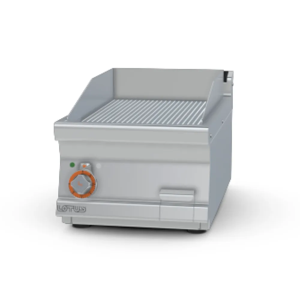 LOTUS Electric Ribbed Fry Top FTRT-74ET for Professional Kitchens