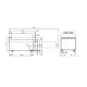 LOTUS PLT-78X Worktop with Stainless Steel Drawer