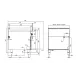 LOTUS CFVQ4-98ETX/V Marine Electric Stove with Oven