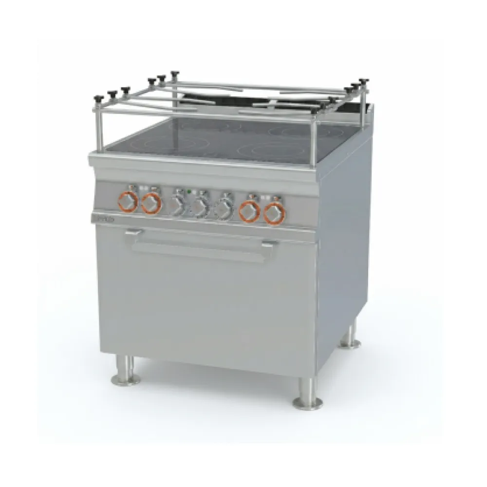 LOTUS Electric Range with Ceramic Hob & Oven CFVC4-98ETX