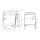LOTUS Electric Stove with Oven 90 MARINE CFVQ6-912ETVX/V