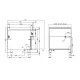 LOTUS Electric Stove with Oven 90 MARINE CFVQ6-912ETVX