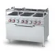 LOTUS CFQ6-912ETX Electric Stove with Oven – 6-Zone Professional Hob