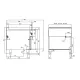 LOTUS CFQ6-912ETX Electric Stove with Oven – 6-Zone Professional Hob