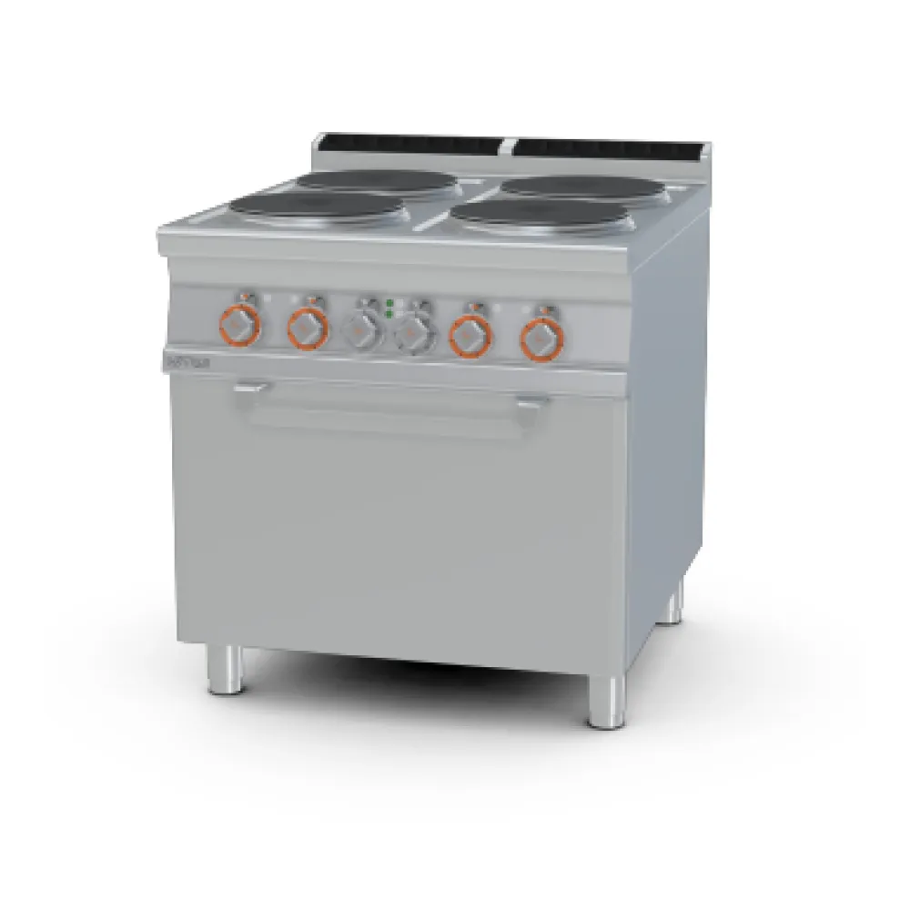 LOTUS CF4-98ET Electric Stove with Oven for Marine Use