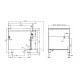 LOTUS CF4-98ET Electric Stove with Oven for Marine Use