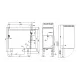 LOTUS Electric Range with Neutral Cabinet PC-912ET