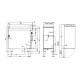 LOTUS Electric Ceramic Range with Neutral Cabinet 90 PCC-94ETX