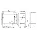 LOTUS PCC-98ETX 90 cm electric ceramic range with neutral cabinet