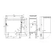 LOTUS 90 cm Electric Ceramic Range with Neutral Cabinet