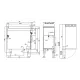 LOTUS PCI-98ET Induction Cooking Hob for Professional Kitchens