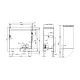 Lotus Bain Marie Singlephase on Open Cabinet BM-94EMX