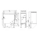 LOTUS Electric Ribbed Fry-Top with Open Cabinet FTR-98ETX
