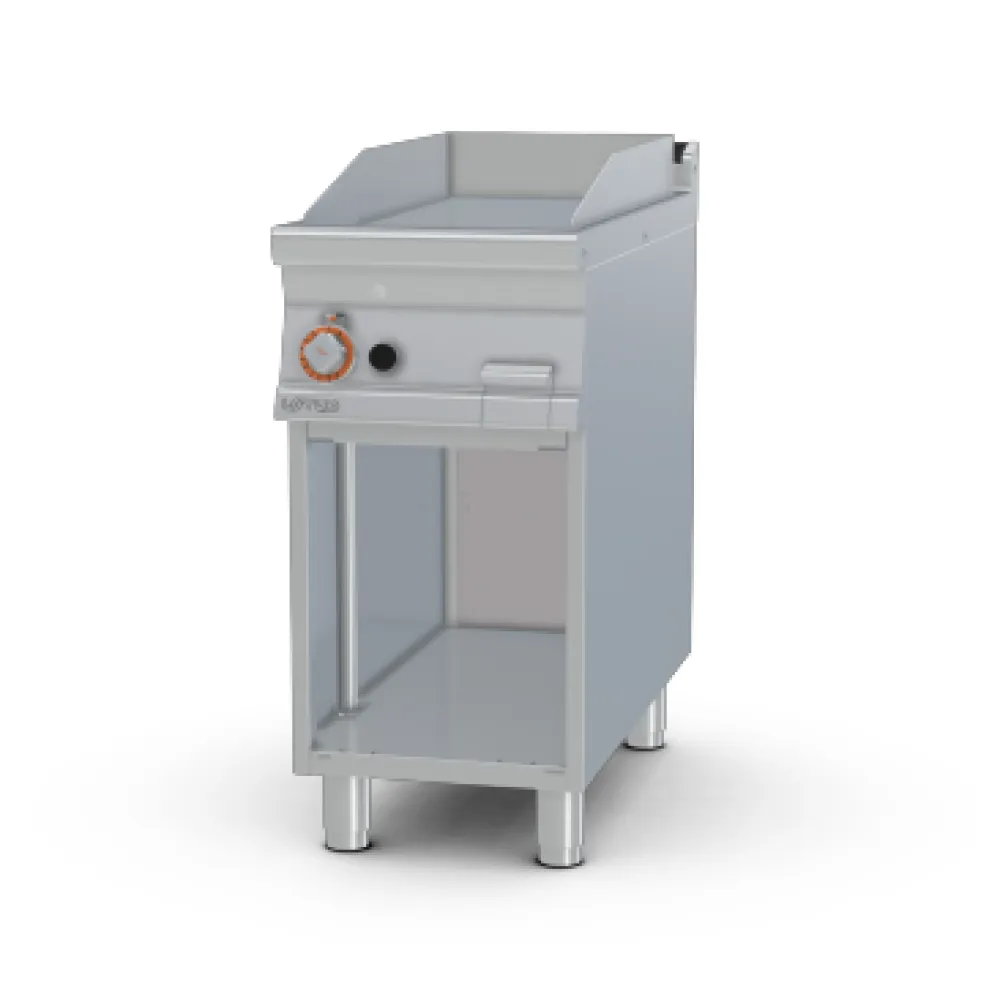 LOTUS Gas Fry-Top Smooth on Open Cabinet 90 FTL-94G
