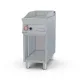 LOTUS Gas Fry-Top Smooth on Open Cabinet 90 FTL-94G