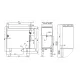 LOTUS Electric Water Grill with Neutral Cabinet CWK-94ET